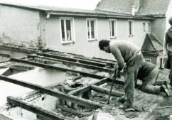 Umbau Dach 1986